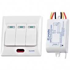 Διακόπτης RF Ασύρματου Ελέγχου On-Off για 3 κανάλια